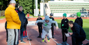 Aizvadīti VFS testi Arkādijas stadionā
