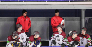 FOTO: Latvijas U-20 izlase - HS "Rīga" 3:2 (p.m.)