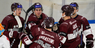 Latvijas nacionālā izlase vēlreiz uzvar Austriju