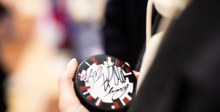 Latvijas izlases hokejisti un treneri tiekas ar līdzjutējiem!