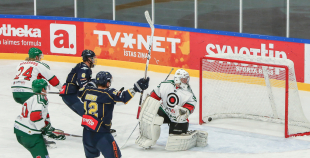 FOTO: "Kurbads" - "Liepāja/Optibet" (6:3)