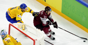 FOTO: Latvija -  Zviedrija (2:3)