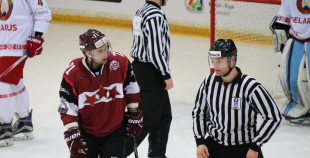 EHC: Latvija - Baltkrievija 0:3