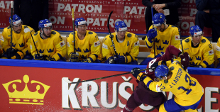 FOTO: Latvija -  Zviedrija (2:3)