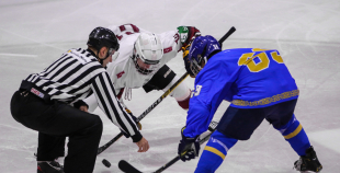 FOTO: Latvija U-18 - Kazahstāna U-18 1:0