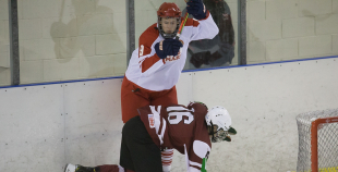 FOTO: Latvija U-16 - Dānija U-16 5:2