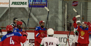 FOTO: Latvija U18 - Krievija U-18 3:4 (p.m.)