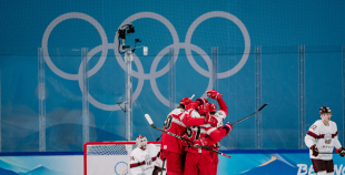 Latvijas hokeja izlase noslēdz olimpisko hokeja turnīru