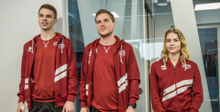 FOTO: 29. Pasaules Ziemas Universiādes preses konference 