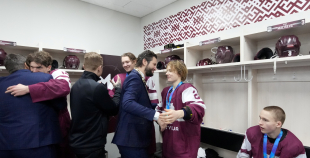 Latvijas 3x3 hokeja izlasei zelta medaļas!