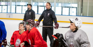 FOTO: Latvijas U-20 valstsvienība turpina gatavoties pasaules čempionātam