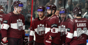 Latvijas izlase pirmajā spēlē atzīst Norvēģijas pārākumu