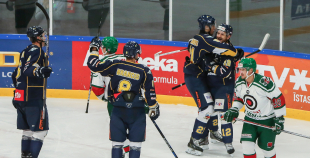 FOTO: "Kurbads" - "Liepāja/Optibet" (6:3)