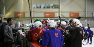 FOTO: U-20 izlases pirmais treniņš pirms novembra turnīra Ventspilī 