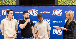 Latvijas izlases hokejisti un treneri tiekas ar līdzjutējiem!