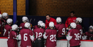 FOTO: Latvija U-18 - Latvijas U20 B komanda 2:1