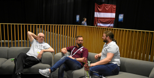 FOTO: Latvijas izlases treniņš (07.05.2018)