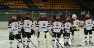FOTO: Latvija U-18 - Austrija U-18 (4:0)