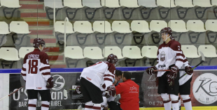 FOTO: Latvija - Francija 1:0 (pag.)