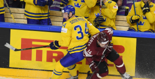 PČ: Latvja - Zviedrija 0:2