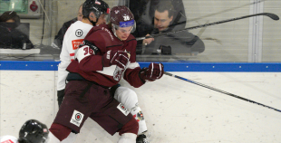 Latvijas nacionālā izlase vēlreiz uzvar Austriju