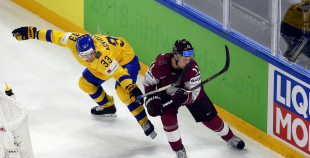 FOTO: Latvija -  Zviedrija (2:3)