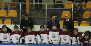 FOTO: Latvija U18 - Dānija U18 