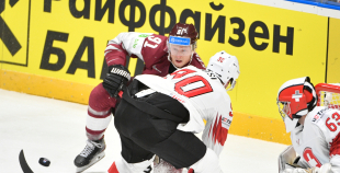 FOTO: Latvija - Šveice 1:3