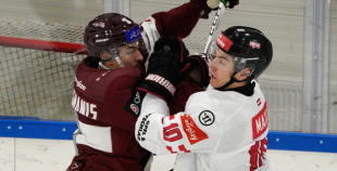 Latvijas nacionālā izlase vēlreiz uzvar Austriju