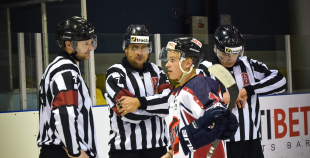 FOTO: HS "Rīga" - HK "Prizma" (3:1)