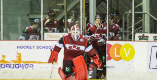 Latvijas nacionālā izlase treniņspēlē uzveic Latvijas U-18 valstsvienību