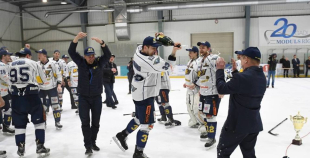 Foto: 7. finālspēle: HK Mogo - HK Kurbads 1:2