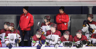 FOTO: Latvijas U-20 izlase - HS "Rīga" 3:2 (p.m.)