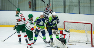 FOTO: "Mogo" pēcspēles metienos (5:4) uzveic liepājniekus 