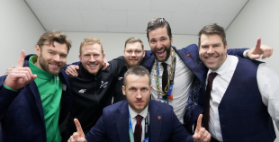 Latvijas 3x3 hokeja izlasei zelta medaļas!