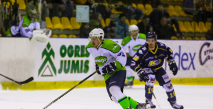 Virslīga: 4. finālspēle: HK Kurbads - HK Mogo 7:4