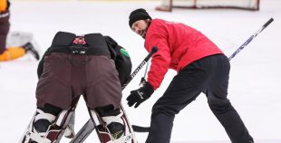 FOTO: Latvijas nacionālās izlases treniņš