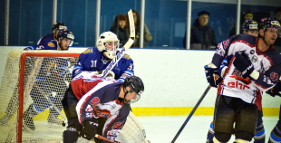 FOTO: HS "Rīga" - HK "Prizma" (3:1)