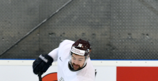 Latvijas hokeja izlases treniņš 07.05.2017.