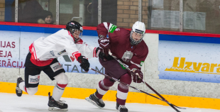 FOTO: Latvija U18 - Austrija U18 (4:3 p.m.)