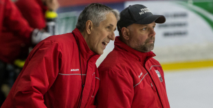 Nosaukts Latvijas nacionālās hokeja izlases sastāvs pēdējām pārbaudes spēlēm ar Šveici