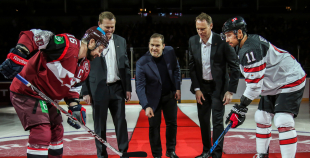 FOTO: Latvija - Kanāda 0:2 