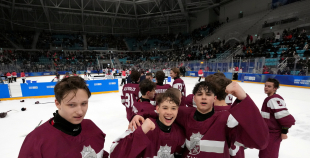 Latvijas 3x3 hokeja izlasei zelta medaļas!