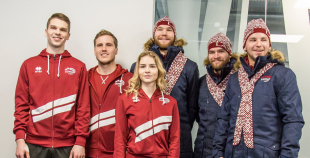 FOTO: 29. Pasaules Ziemas Universiādes preses konference 