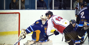 FOTO: HS "Rīga" - HK "Prizma" (3:1)