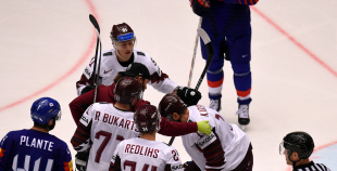 FOTO: Latvija - Koreja (5:0)