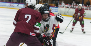 FOTO: Latvija U18 - Austrija U18 (4:3 p.m.)