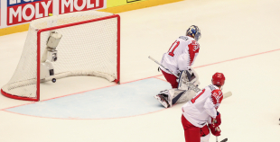 FOTO: Latvija - Dānija (1:0)