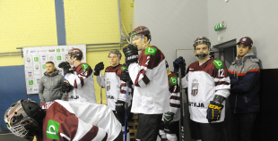 FOTO: Latvijas U-20 izlase turnīrā Ventspilī cieš neveiksmi (1:4) arī pret baltkrieviem 