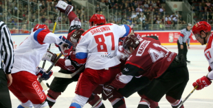 Latvija - Krievija 1:2